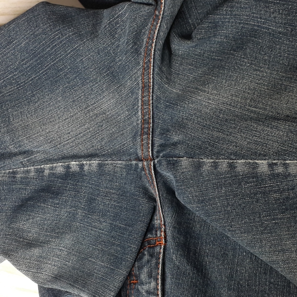 Aura Women's Western Bootcut Blue Jeans Size 8 Short WUT74TD - Picture 13 of 16